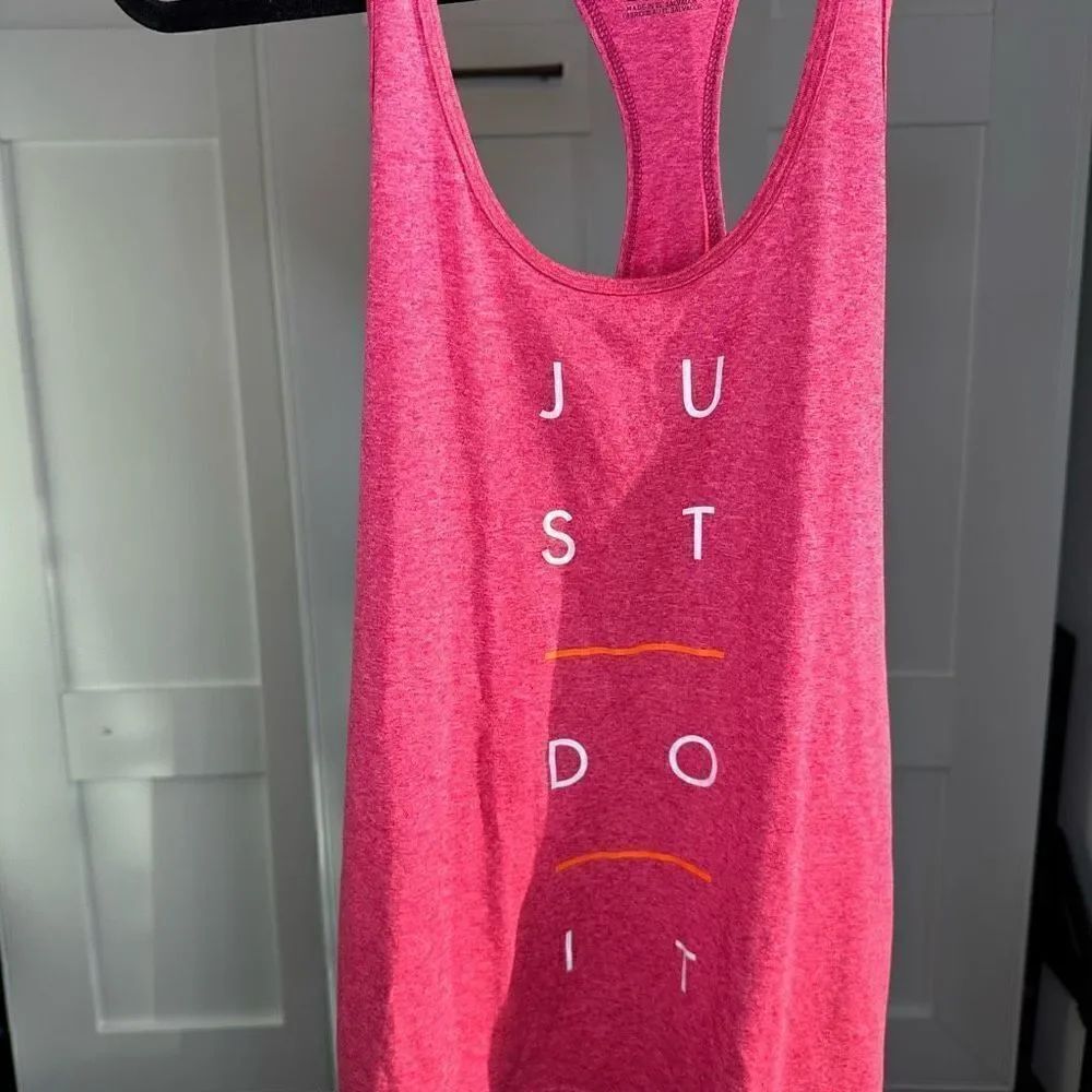 NIKE Pink Tank Just Do It Small (K1)